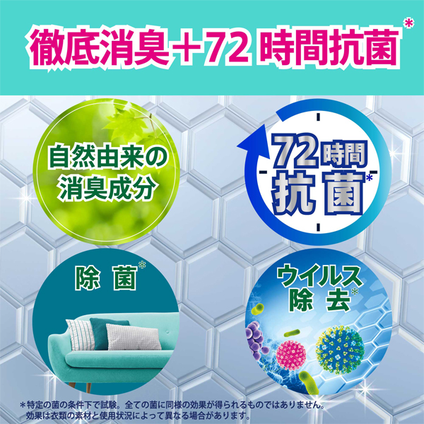 LOHACO - ファブリーズ 布用 W除菌 詰め替え 10L（バッグインボックス 