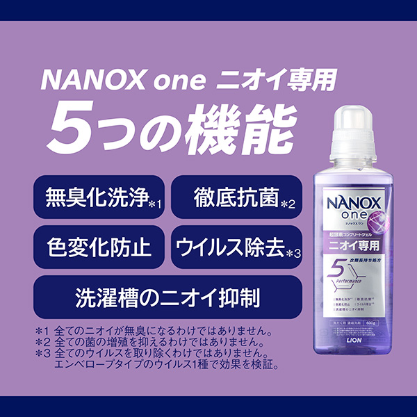 LOHACO - ナノックス ワン（NANOX one）ニオイ専用 詰め替え ウルトラ