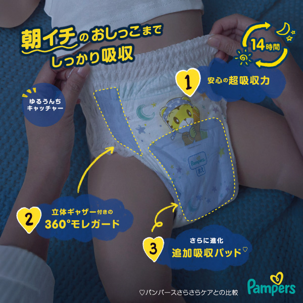 LOHACO - パンパース おむつ パンツ スーパービッグ （18〜35kg）1