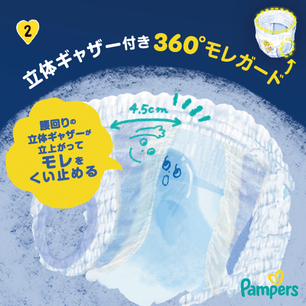 LOHACO - パンパース おむつ パンツ スーパービッグ （18〜35kg）1