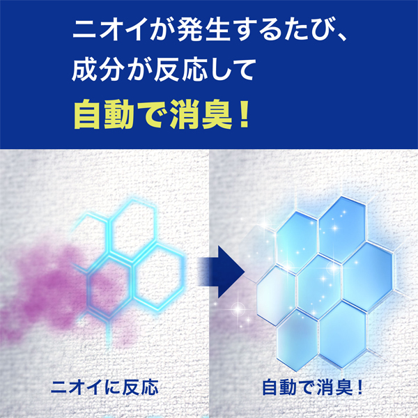 自動で消臭！