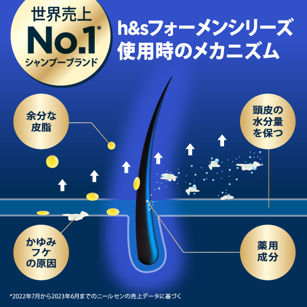 LOHACO - h＆s for men ゴールド2in1シャンプー オールドスパイス