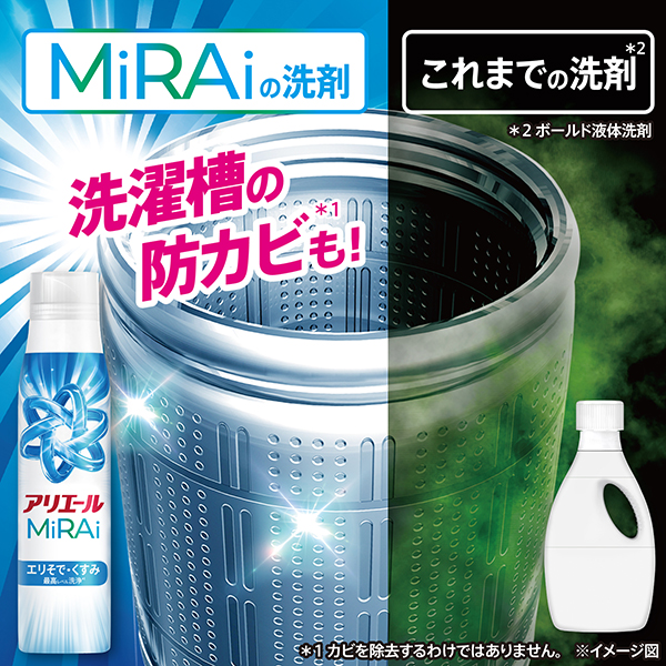 LOHACO - アリエール MiRAi（ミライ） 超濃縮 部屋干し