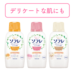 LOHACO - ソフレ マイルド・ミー ミルク入浴液 和らぐサクラの香り