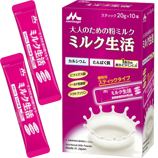 LOHACO - 森永乳業 ミルク生活プラス 300g 1缶 大人のための粉ミルク