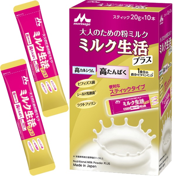 LOHACO - 森永乳業 ミルク生活プラス 300g 1缶 大人のための粉ミルク