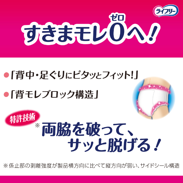 LOHACO - ユニ・チャーム ライフリー長時間 あんしんうす型 パンツL36