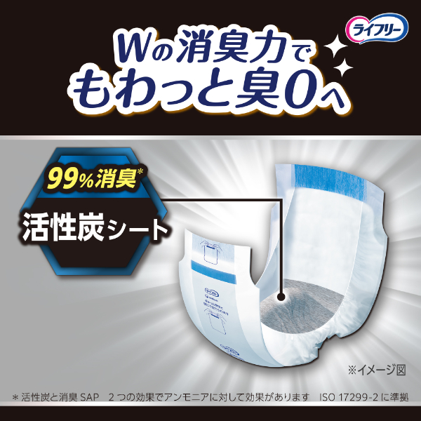 LOHACO - ユニ・チャーム ライフリーズレずに安心 消臭紙パンツ専用 尿
