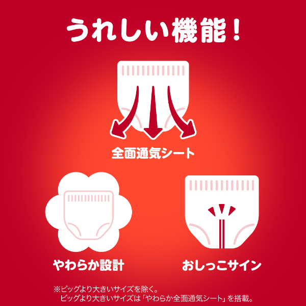 LOHACO - マミーポコ おむつ パンツ ビッグより大きいサイズ（13〜28kg