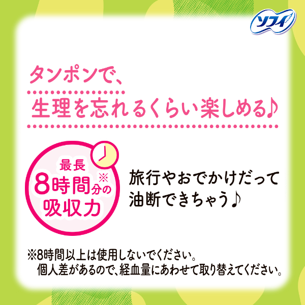 LOHACO - タンポン 生理用品 ソフィ ソフトタンポン 多い日用 スーパー