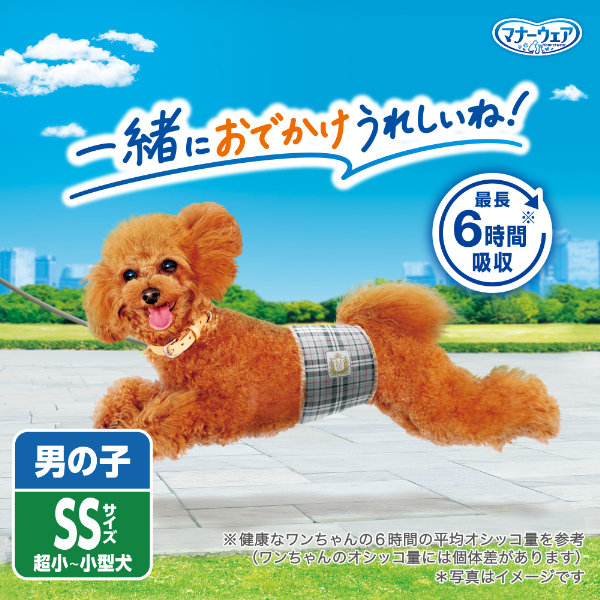 LOHACO - （セール）マナーウェア 男の子用 SSサイズ 超小〜小型犬用