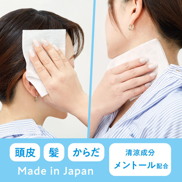 LOHACO - キモチ氷冷シャワーシート（シロクマ） 20枚入り グローバル